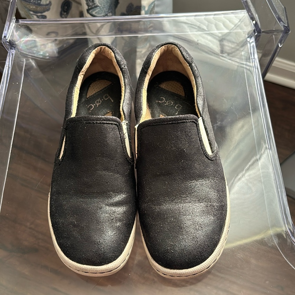 BOC Black Slip on Sneakers